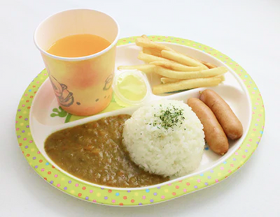お子様カレー＆ソーセージ